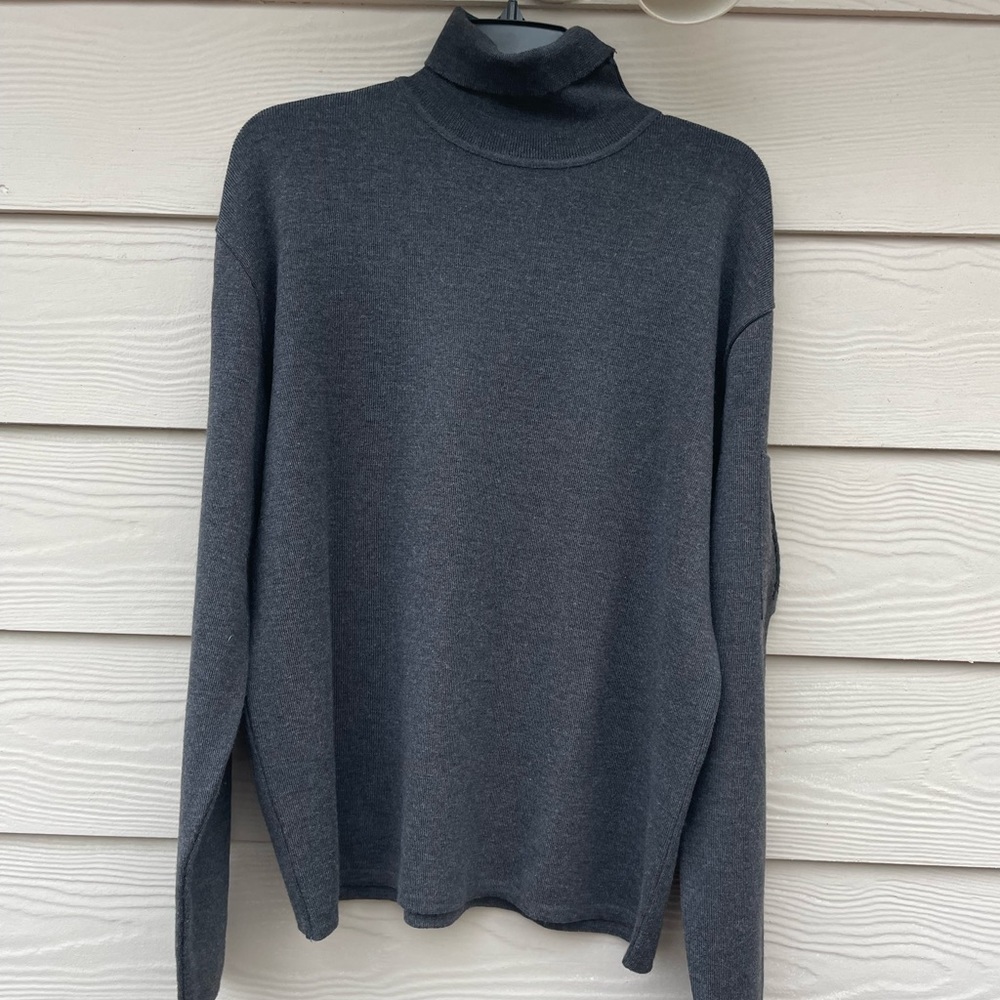 Gianni Versace Couture 90s charcoal sweater